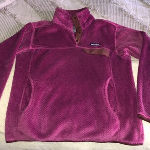 Purple Patagonia Pull Over